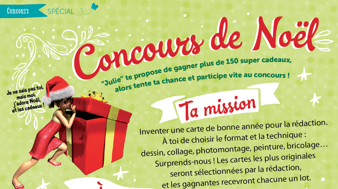 Concours De Noel Derniere Semaine Pour Participer Juliemag